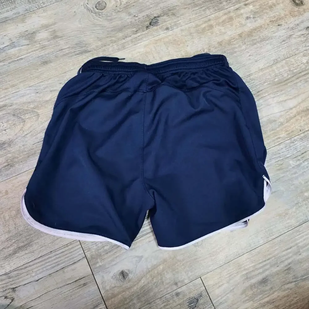 Nike Dri-Fit Shorts Size XS Navy White Athletic Gym Workout